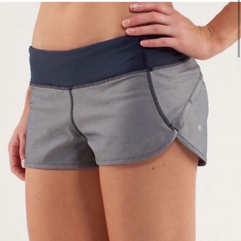 Lululemon Inkwell Speed Shorts 10
